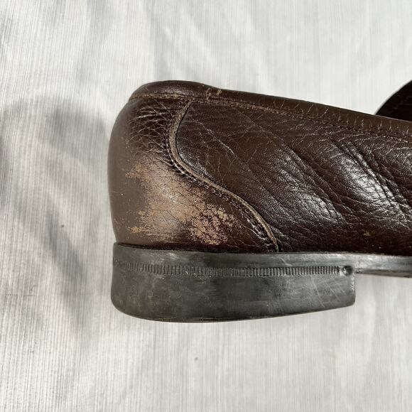 Salvatore Ferragamo Grandioso Gancini Men’s Size 8 Wide Horse Bit Brown Loafers main image 10